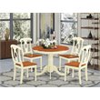 Atlin Designs Antique 5-piece Wood Table and Dining Chairs in Cherry