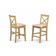 Atlin Designs 5-piece Wood Pub Table and Dining Chairs in Oak