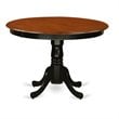 Atlin Designs 5-piece Wood Dining Room Set in Black/Cherry