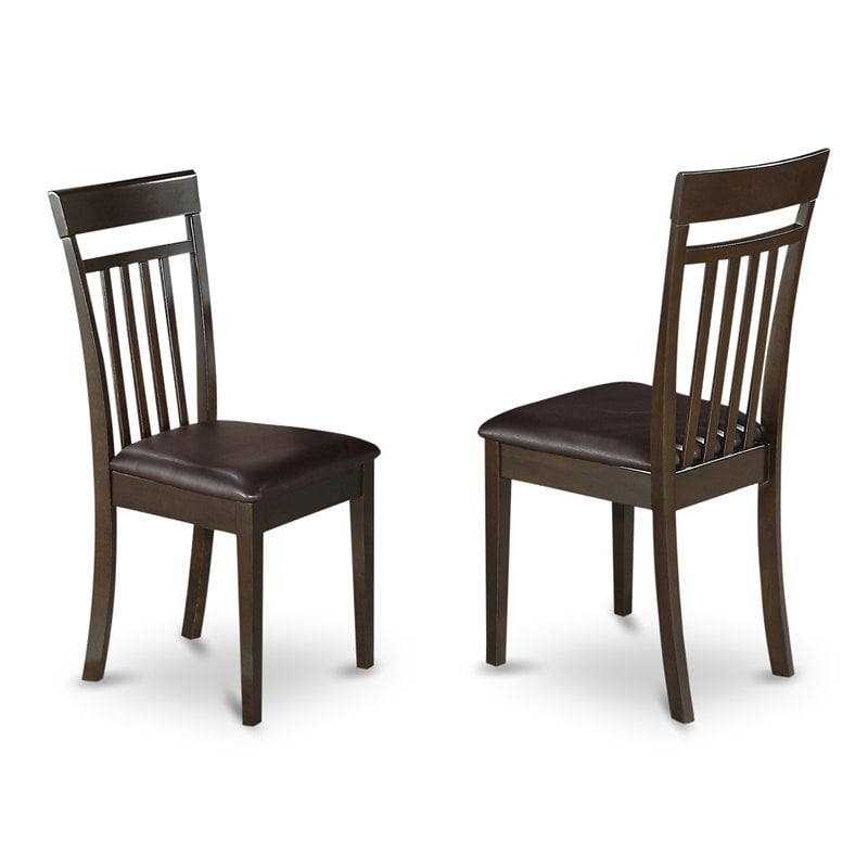 Atlin Designs 6-piece Wood Dinette Set in Cappuccino