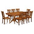 Atlin Designs Wood Saddle Brown Dining Table Rectangular 78