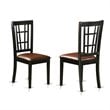 Atlin Designs 9-piece Wood Table and Dining Chairs in Black