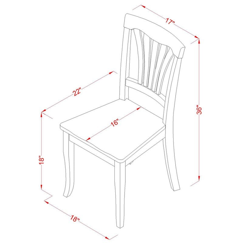 Atlin Designs 9-piece Dining Set with Wood Seat in White