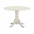 Atlin Designs 5-piece Wood Dining Set in Linen White/Baby Blue
