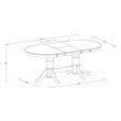 Atlin Designs 7-piece Wood Dining Table and Chairs in Oak