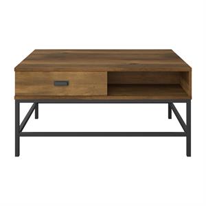 atlin designs brown wood grain finish lift top coffee table