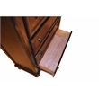 Atlin Designs Transitional Wood Dresser with 7 Drawes in Dark Walnut