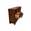 Atlin Designs Transitional Wood Dresser with 7 Drawes in Dark Walnut