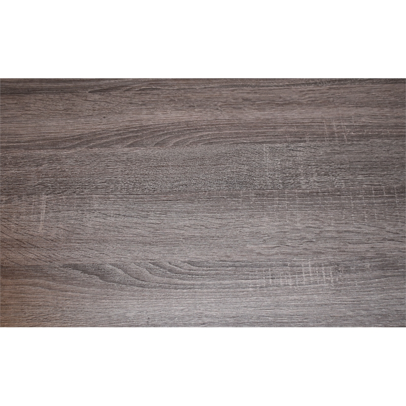 Atlin Designs 4-Piece Contemporary Wood Full Bedroom Set in Gray