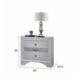 Atlin Designs 5-Piece Traditional Wood Bedroom Set with Dresser in White