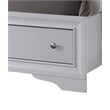 Atlin Designs 5-Piece Traditional Wood Bedroom Set with Dresser in White