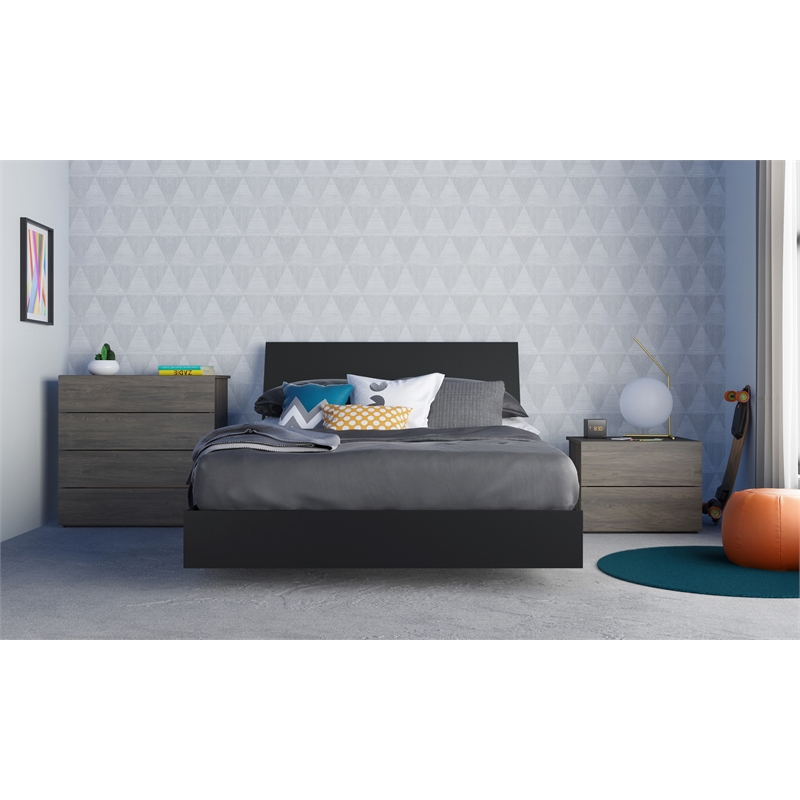 Full Size Black Bedroom Sets