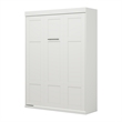 Atlin Designs Modern 65-inch Queen Murphy Bed Sturdy in White