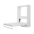 Atlin Designs Modern Queen Murphy Bed 65-inch Space-Saving in White