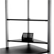 Rosebery Kids Metal Full Loft Bed with 2 Built-in Side Ladders in Black