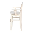 Rosebery Kids Solid Wood Youth Chair with Butcher Block Surface in Natural