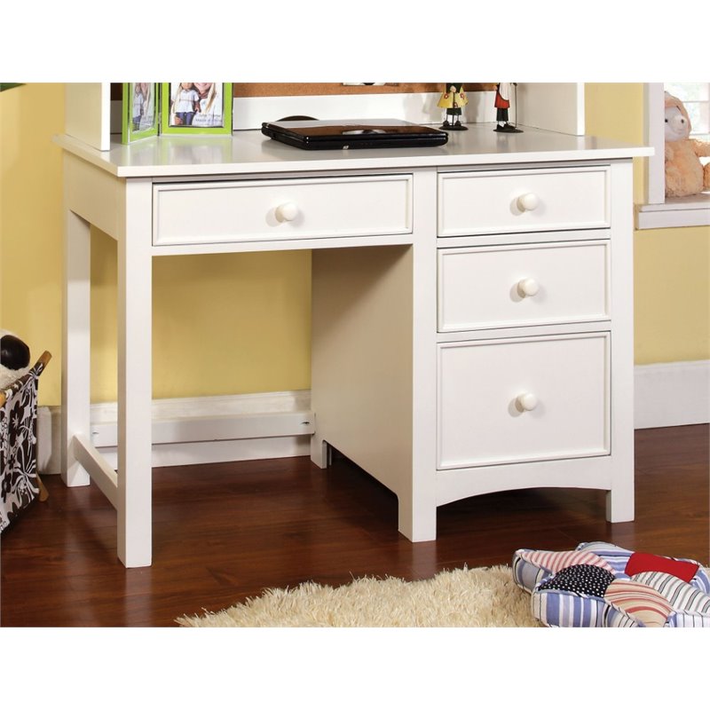 Rosebery Kids Modern Desk In White