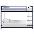 Rosebery Kids Full Over Full Metal Bunk Bed in Blue