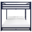 Rosebery Kids Full Over Full Metal Bunk Bed in Blue