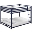 Rosebery Kids Full Over Full Metal Bunk Bed in Blue