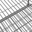 Roseberry Kids Modern Metal Full Over Full Bunk Bed in Silver