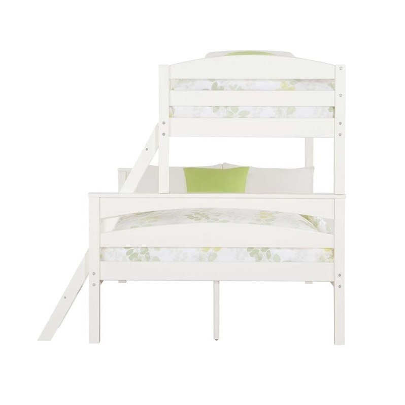 Rosebery Kids Twin over Full Bunk Bed in White