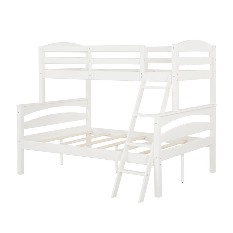 Rosebery Kids Twin over Full Bunk Bed in White