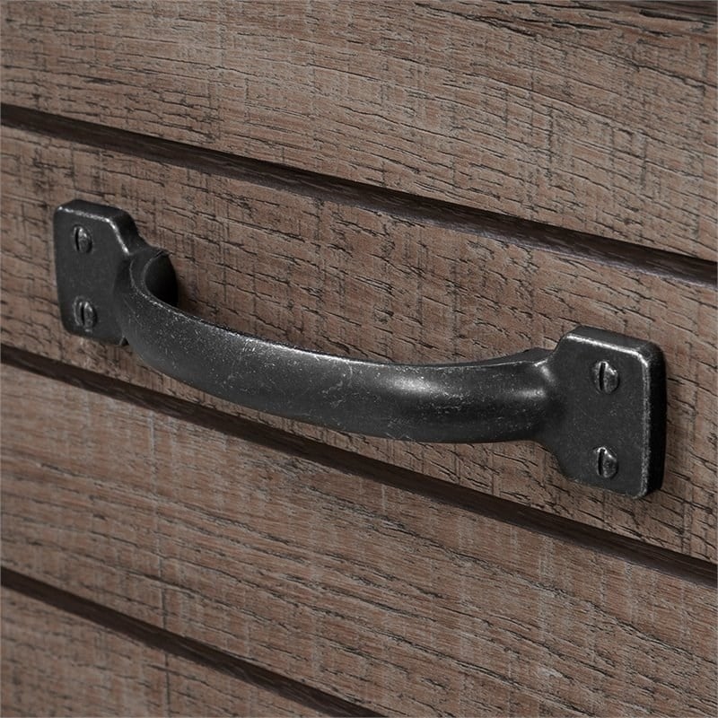 Rosebery Kids Ulysses Full Kids Mates Platform Bed in Fall Oak