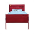 Rosebery Kids Cargo Twin Panel Kids Bed in Red