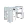 Rosebery Kids Contemporary Loft Bed in White