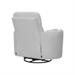 Rosebery Kids Manual Recliner Swivel Accent Chair in Angora Linen