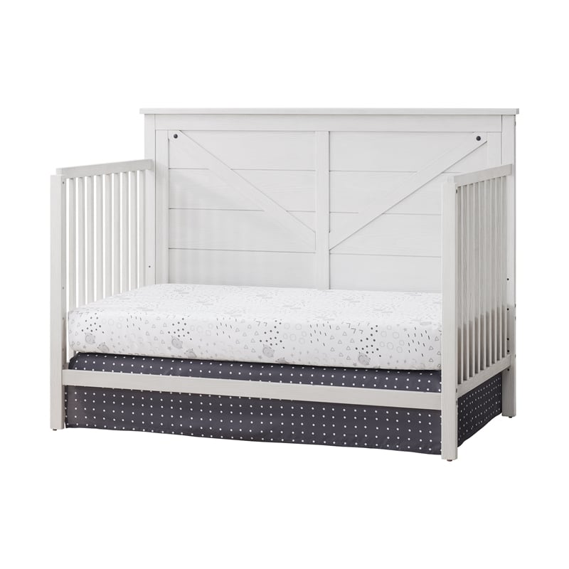 Rosebery Kids Set of 3 4 In 1 Convertible Crib & Mattress & Changing Station