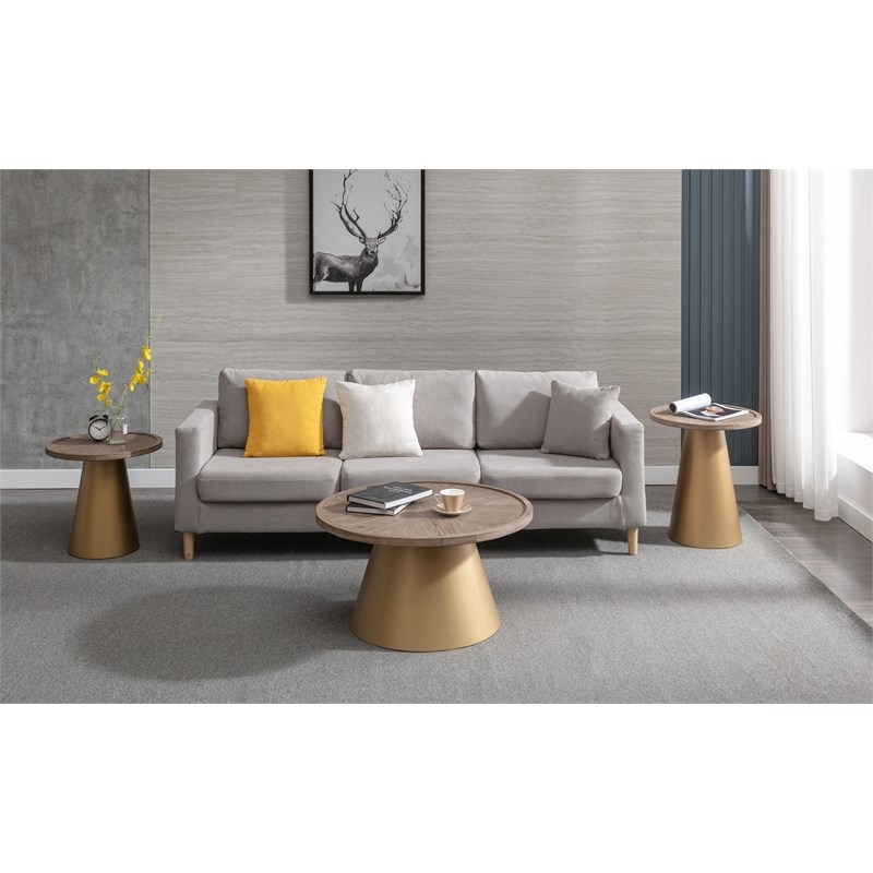 Burnham Home Patrick Wood Corner Table - 19