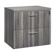 Mayline Aberdeen Series 2 Drawer File Cabinet in Gray Steel