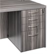 Mayline Aberdeen Series 4 Drawer File Cabinet in Gray Steel