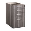 Mayline Aberdeen Series 4 Drawer File Cabinet in Gray Steel