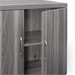 Mayline Aberdeen Series Storage Cabinet in Gray Steel
