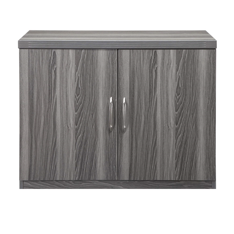Mayline Aberdeen Series Storage Cabinet in Gray Steel