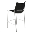 Mayline Escalate Series Polypropylene Stool in Black (Set of 2)