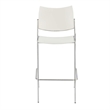 Mayline Escalate Series Polypropylene Stool in White (Set of 2)