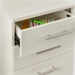 Mayline Medina Series 3 Drawer File Cabinet in Sea Salt White