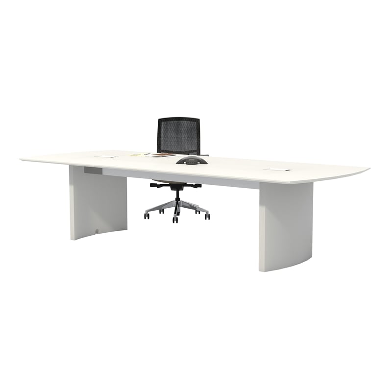 Mayline Medina Series 10' Conference Table in Sea Salt