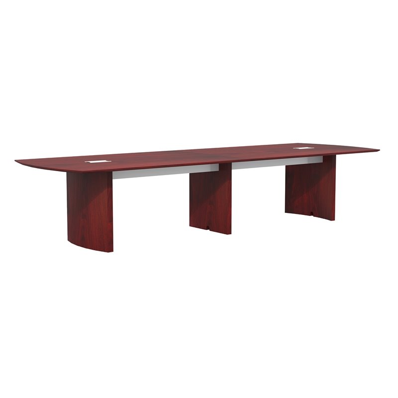 Mayline Medina Series 14 Conference Table In Mahogany