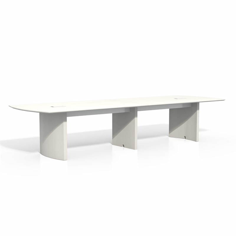 Mayline Medina Series 14' Conference Table in Sea Salt