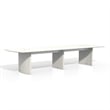 Mayline Medina Series 14' Conference Table in Sea Salt