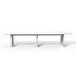 Mayline Medina Series 14' Conference Table in Sea Salt