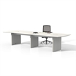 Mayline Medina Series 14' Conference Table in Sea Salt