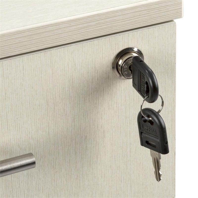 Mayline Medina Series 2 Drawer File Cabinet in Sea Salt