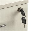 Mayline Medina Series 2 Drawer File Cabinet in Sea Salt