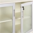 Mayline Medina Series Low Wall Cabinet with Doors in Sea Salt
